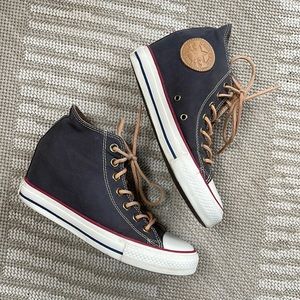 chuck taylor wedges